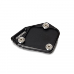 Kickstand Plate Pad Mootorratta tarvikud Jala k&uuml;lgsektsiooni suurendaja must