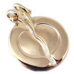 Altesse [F7062] - Pendentif plaqu&eacute; or '&Acirc;mes Soeurs' kuld