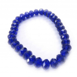 Les Tr&eacute;sors De Lily [J7996] - Bracelet Cr&eacute;ateur 'Sissi' bleu sinine