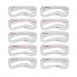 Reguleeritav templijoonistus Kaasaskantav kulmude meigikujundaja Clear