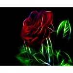 5D teemantmaal Roos Teemanttikandid Ristpistes Rhinestone Mosaiic Maalimine 20X30CM