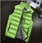 Meeste talverihm soe varrukateta jakk Ultra kerge valge vabaaja vest Meeste vest suur suurus M-5xl M rohuroheline v&auml;rv