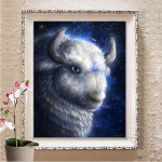 T&auml;isruudu puur Teemantmaal maastik 5D DIY Tikand Ristpistes Kodukaunistus Full Round 20X30CM