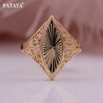 PATAYA Vintage Horse Eye Cut Liller&otilde;ngad Roosa kulla v&auml;rvi s&auml;rav kaunistus s&otilde;rme pikkusega s&otilde;rmus 7