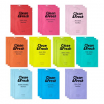Eunyul Clean & Fresh 10 t&uuml;&uuml;pi lehtmaski komplekt 22ml*30ea