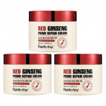 FARM STAY Red Ginseng Prime Repair Cream 100 ml (3 valikut) 3pcs