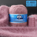 50+20g/komplekt Long Plush Mink Ka&scaron;miirl&otilde;ng Peen kvaliteetne k&auml;sitsi kuduv l&otilde;ng naistele kardigan sall sobib