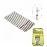 10 tk/pakk K&uuml;&uuml;nepuuritera poleerimismasin Teemantk&uuml;&uuml;nepuurid elektrilise manik&uuml;&uuml;ri jaoks m&otilde;eldud frees-freesl&otilde;ikur Burr k&uuml;&uuml;nte kunstit&ouml;&ouml;riistade tarvikud FR23