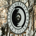 Viking Shield Puidust Norra Viking Shield Lagertha Ajalooline Templar Shield Wood