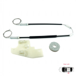 BWR750 Elektrilise akna t&otilde;stuki remondikomplekt Tagumine vasak Peugeot 407 6E 6D 2004-2011 4/5 ust 9644893780