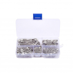 1 karp 6 suurusega 22 mm 28 mm 32 mm 38 mm 45 mm 55 mm haakn&otilde;elade komplektid 220 tk. pakk kodukontoris kasutamiseks Kunstik&auml;sit&ouml;&ouml; &otilde;mblemine K&auml;sitsi valmistatud ehtetarvikud