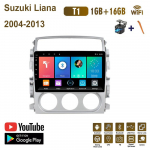 Androidi autoraadio Carplay Suzuki Liana 2004-2013 auto multimeedia videopleier GPS-navigatsioonis&uuml;steem WIFI 2+32GB 1+16GB