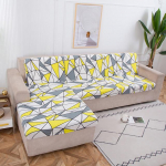 Stretch Printing Diivan Istmepadi Katted Pestavad Eemaldatavad Nurgadiivani Katted M&ouml;&ouml;bli kaunistus hotelli elutuppa Normal Size(S)-1pc