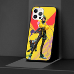 Valorant Killjoy must &uuml;mbris Apple Iphone 11 13 12 Mini 14 Pro Max Xr 7 8 +Se 2020 Xs 6 6s Plus 5 5s silikoonist telefoni kate iPhone XR