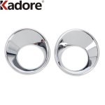 Eesmise udutule laterna katte trimm Toyota Corolla Cross 2022 2023 kroomitud udutule raami trimmib autole ABS Chrome 1 white