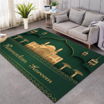 Moslemi palvevaip Kodu Elutuba Dekoratiivsed tarvikud Tseremoonia Mat Eid Ramadan Peokaunistused Koridor R&otilde;du Varud 120x160cm