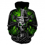Skull Hoodie meeste poiste kapuutsiga pr. T&uuml;drukute dressipluus T&auml;isprinteriga 3D pealuu Hip Hop Street kannab pulloverit kapuutsiga top t&auml;navar&otilde;ivad XXXXXL