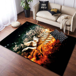 Anime Attack on Titan libisemiskindlad vaibad Suured elutoa vaibad Mugavad vaibad Pehme p&otilde;randamattide vaibad magamistoas 80cm x 120cm