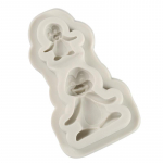 Penguins hallituse silikoonvorm fondant koogi kaunistamiseks Gumpaste Sugarcraft &scaron;okolaadivormid k&uuml;psetusn&otilde;ud