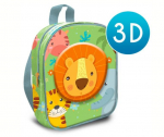 Plecak przedszkolny 3D ANIMALS Zwierzęta 30x25x10cm