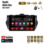 Juhtmeta Androidi autoraadio Carplay Suzuki Alivio Ciaz2014-2019 multimeediumivideopleier GPS-navigatsioonis&uuml;steemiga WIFI 2+32GB 1+16GB