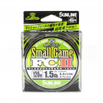 Sunline Fluorocarbon Line Small Game FC II 120 m 1,5 naela 0,104 mm (5231) puhas