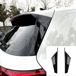 Auto v&auml;lissaba tiivakatte trimmi huule tagaakna k&uuml;lgspoileri katteriba dekoor VW GOLF 8 MK8 MK -2022 ABS jaoks black