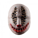 Halloweeni jokkeri mask, Cosplay hirmutav tapja kloun, pool n&auml;gu, latekskiivri peokost&uuml;&uuml;mi rekvisiidid