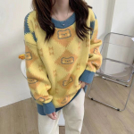 Naine Uued moetopid Naiste Armsad sviitrid S&uuml;gis-talv Uued Pulloverid &Uuml;markaelus Retro soojad kampsunid Naiste riided one size aprikoosi