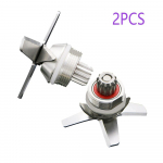 2 tk l&otilde;ikamine TWK 767 800 noaga j&auml;&auml;purusti terad ja 767 800 roostevabast terasest karastatud kuus segamisseadet Vitamixi segisti osade jaoks