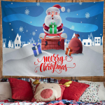 J&otilde;uluvaip Pidulik sisekujundus Kodu Elutuba Magamistoa Taust Aiaplakatid v&auml;ljas suurele seinale riputatavale rannar&auml;tikule 95x73cm