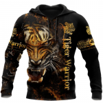 Br&auml;nd Fashion Autumn Tiger Meeste kapuutsid Lion Skin 3D k&otilde;ikjal tr&uuml;kitud meeste dressipluus Unisex lukuga pullover vabaaja jope S