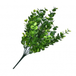 1 tk kunstlik eukal&uuml;pti globuluse leht roheline taim kodu kontori aia dekoor roheline