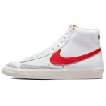 Nike Blazer Mid 77 Vintage, valge sinine punane meeste tossud, keskmine-sinine purjekas Habanero-punane BQ6806-117 38.5