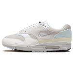 Nike Air Max 1 Premium Hanguli P&auml;eva Unisex Tossud Valge Summit-White Sail DZ5317-121 42.5
