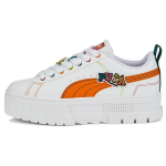 Puma Mayze Pierced Valge Oranž Telliskivi Naiste Tossud 386582-02 35.5