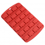 24 &otilde;&otilde;nsust kommi&scaron;okolaadivorm Mittenakkuv j&otilde;ulukomm lumehelves lumememme koogivorm k&otilde;rge temperatuuri suhtes vastupidav k&uuml;psisevorm D