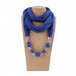 Naiste suured &uuml;mmargused helmed ripats &uuml;hev&auml;rvilised O-r&otilde;ngas salli kaelakee ehted pruun