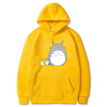 S&uuml;gis Minu naaber Totoro Prindi Hoodid Anime Unisex Naiste Mood Pusad Oversized Hoodie Pullovers dressid Unisex r&otilde;ivad 2XL