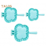 3 tk/komplekti pelmeenide l&otilde;ikurite tegija, mitme kujuga armas omatehtud suurep&auml;rane vastupidav pelmeenivormikomplekt k&ouml;&ouml;ki Butterfly