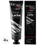 Paul Madison Black Ratcha Toothpaste, 110g, 4 pieces