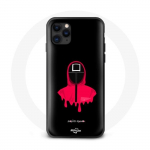 Coque Iphone 13 pro Squid Game Square