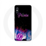 &Uuml;mbris Xiaomi Redmi Note 5 Pro Exo K-popi grupi logoga laululubaduse jaoks