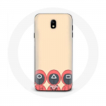 &Uuml;mbris Samsung Galaxy S5 Squid m&auml;ngumaskide jaoks, kolmnurkne ruut ja ringikujuline ventilaator