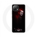 Coque pour Xiaomi Mi 11 Lite Lucifer S&eacute;rie fond noir