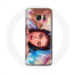 &Uuml;mbris Samsung Galaxy S6 Blackpink Jisoo Plakati Fanart jaoks