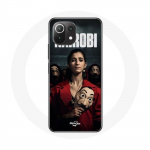 &Uuml;mbris Xiaomi Mi 11 Lite La casa de papel Nairobi 4. hooaja jaoks