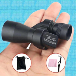 HOT Portable HD Night Vision Mini monoklid suure suurendusega &otilde;ues kalap&uuml;&uuml;gi binoklid jahi telkimine 1PCS must