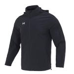 Under Armour Elastsusega Kokkupakitav Kapuutsiga Spordikootud Jakk Meeste Jakk Must 22500408-001 3XL