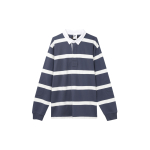 Nike V&auml;rviplokkide ja triipudega vabaaja pikkade varrukatega polo logo tikandiga Meeste peals&auml;rgid V&auml;lgusinine FN3123-437 M gray